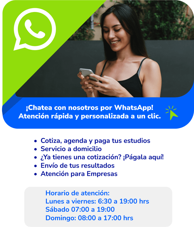 &iexcl;Chatea con nosotros por WhatsApp!
