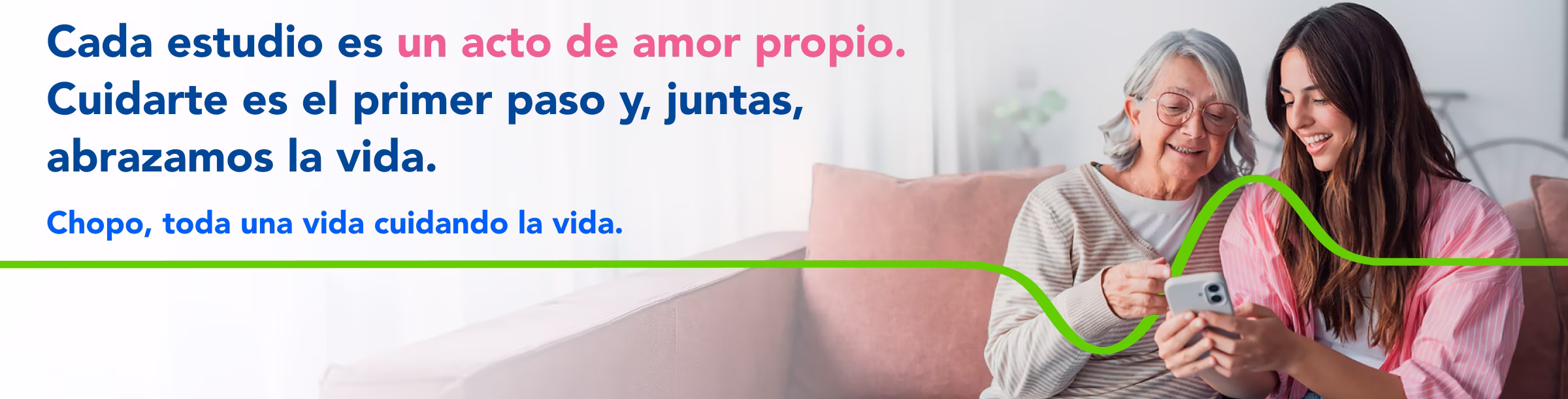 Cada estudio es un acto de amor propio